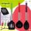 Bergner Jumpy Set 3 Sartenes de Aluminio 20, 24 y 28cm + 3 Utensilios San Ignacio Jolie