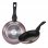 Bergner Set de Sartenes Rosas de Aluminio 20 y 24 cm + Set de 2 Utensilios de Cocina