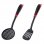 Bergner Set de Sartenes Marrones de Aluminio 20 y 24 cm + Set de 2 Utensilios de Cocina