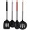 Bergner Neon Silver Set de Sartenes de Aluminio 20 y 30 cm + Set de 4 Utensilios de Cocina