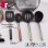 Bergner Neon Silver Set de Sartenes de Aluminio 20 y 30 cm + Set de 4 Utensilios de Cocina