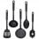 Bergner Nórdica Set de Sartenes de Aluminio 18, 20 y 24 cms + Set de 5 Utensilios de Cocina