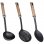 San Ignacio Venus Set 3 Sartenes de Aluminio 20, 24 y 28cm + 3 Utensilios