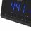 Denver CR-718 Radio Despertador Negro