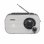 Denver TR-54 Radio Analógica AM/FM Blanca