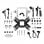 Kit de refroidissement liquide Lian Li Galahad AIO 360 RGB argent