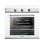 Horno Multifunción Cata CM 760 AS WH 50L 60cm Limpieza Manual A Grill Blanco