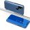 Cool Flip Cover Case Clear View Bleu pour Samsung M215 Galaxy M21 / M31