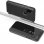 Cool Flip Cover Clear View Étui Noir pour Samsung M215 Galaxy M21 / M31
