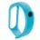 Bracelet lisse bleu clair cool pour Xiaomi Mi Band 5 / 6 / 7 / Amazfit Band 5