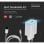 V-Tac VT-5382 Cargador Rápido 3A USB-C Blanco