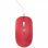 Mobility Lab Mousy Mini Ratón USB 1200 DPI Rojo