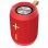 Maxam Altavoz Cilíndrico Bluetooth 5W Rojo