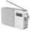 Sony ICF-M780SL Rádio Digital FM/SW/MW/LW Branco