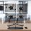 Duronic DM753 Soporte de Mesa 4 Monitores 15"-24" VESA 100x100 Máx 8 Kg
