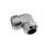 Refrigeration Liquide Alphacool Eiszapfen 13mm Connecteur en L 90° Laiton Chrome
