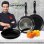 San Ignacio Porto Batería de Cocina 4 Piezas + Set de 3 Sartenes + 5 Utensilios