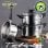 San Ignacio Navy Set de 3 Sartenes + San Ignacio Toledo Batería de Cocina 3 Piezas