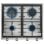 Plaque de cuisson gaz naturel Teka EX 60.14G AI AL DR 4 zones en acier inoxydable