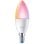 WiZ Lampadina Smart Dimmerabile Luce Bianca o Colorata Attacco E14 40W Candela