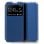 Cool Funda Flip Cover Liso Azul para Xiaomi Redmi 9A/9AT