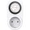 Prise intelligente Garza Mini Analogique Programmation 24h Bouton On/Auto