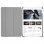 Macally Bstand Funda Libro con Soporte para iPad Mini 2019 Negra