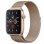 Devia Elegant Milanese Loop Correa Rosa Oro para Apple Watch 42/44mm
