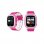 Unotec Watchuu Pulsera de Actividad Infantil con Localizador Rosa