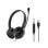 Casque Equip 245301 filaire USB-A pour appels et musique avec micro noir