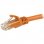 StarTech.com Cavo patch CAT6 da 7,5 m - Filo di rame al 100% - Connettore antistrappo - Arancione