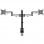 StarTech.com ARMDUAL3 Flachbildschirm-Tischhalterung 81,3 cm (32") Tisch/Bank Schwarz