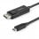 StarTech.com Cavo adattatore da USB C a DisplayPort 1.2 da 2m - Cavo video bidirezionale da DP a USB-C o USB-C a DP 4K 60Hz - HBR2/HDR - Cavo per monitor USB tipo C/TB3