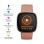 Fitbit Versa 3 Bluetooth GPS NFC 40mm AMOLED Gold/Rosa S/M Wasserdicht Herzfrequenz Schlafmonitor