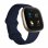 Montre connectée Fitbit Versa 3 bleu nuit/aluminium doré