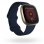 Montre connectée Fitbit Versa 3 bleu nuit/aluminium doré