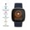 Montre connectée Fitbit Versa 3 bleu nuit/aluminium doré