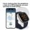 Montre connectée Fitbit Versa 3 bleu nuit/aluminium doré