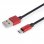 Maillon Cable Micro USB 2.4A Aluminio 1m Rojo
