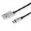 Cavo Micro USB Maillon 2.4A Alluminio Argento 1m