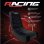 Bergner Racing Sillón Gaming Infantil Negro