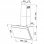 Mepamsa Luna Plus Dekoglocke 90 cm A aus schwarzem Glas