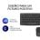 Tastiera a membrana Logitech MK295 Silent Touch Layout ES con mouse wireless e tasti silenziosi
