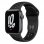 Apple Watch Nike SE GPS 40mm Alumínio em Cinzendo Sideral com Bracelete Nike Sport Antracite/Preta