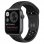 Apple Watch Nike Series 6 GPS 44mm Alumínio em Cinzento Espacial com Bracelete Nike Sport Antracite/Preto