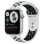 Apple Watch Nike Series 6 GPS 44mm Retina OLED Argento Cinturino Nike Sport Platino Nero S/M Resistenza Acqua 50m SpO2 ECG