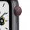 Apple Watch SE GPS + Cellular 40mm Alumínio em Cinzento Sideral com Bracelete Desportiva Preta