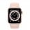 Apple Watch Series 6 GPS + Cellular 40mm Alumínio em Dourado com Bracelete Desportiva Rosa Areia