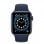 Apple Watch Serie 6 GPS + Cellular, 40mm in alluminio azzurro con cinturino Sport Deep navy