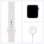 Apple Watch Series 6 GPS + Cellular 40mm Acero Inoxidable en Plata Correa Deportiva Blanca